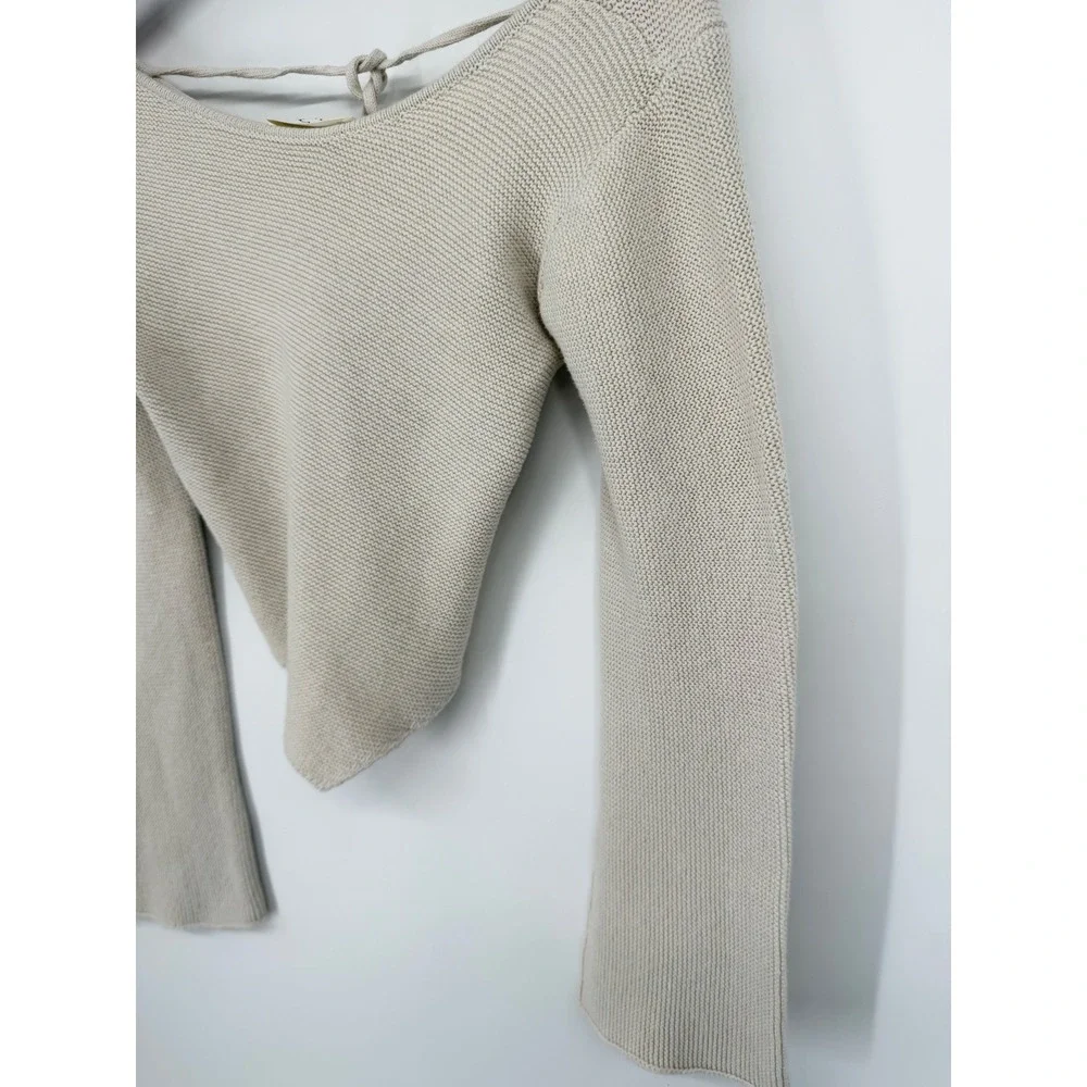 American Threads Womens Sweater Large Boho Cottagecore Coquette‎ Festival Indie